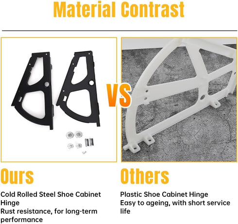 1 Shoe Cabinet Hinge, Layers Shoe Cabinet Flip Frame Shoe Rack Hinges Flip Drawer Hinge Hardware Parts for Shoe