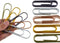 HAHIYO Extra Large Paperclips 4" (100mm), 25 Pack Sturdy Vinyl Coated in Assorted Colors