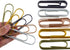 HAHIYO Extra Large Paperclips 4" (100mm), 25 Pack Sturdy Vinyl Coated in Assorted Colors