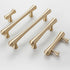 YHBZ 2X Pulls,Holedistance160mm 4X20mm Cabinets,Holedistance64mm Furniture Handles,T Bar Drawer Wardrobe Door