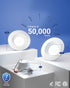 6 Inch, 965LM, 13W (100W 2700K/3000K/3500K/4000K/5000K, Dimmable, 4 Pack Sunco LED Recessed Lighting Retrofit Can