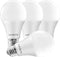 LUXRITE A19 LED Light Bulbs 100 Watt Equivalent Dimmable 2700K Warm White 1600 Lumens E26 Medium Base Indoor Outdoor (4