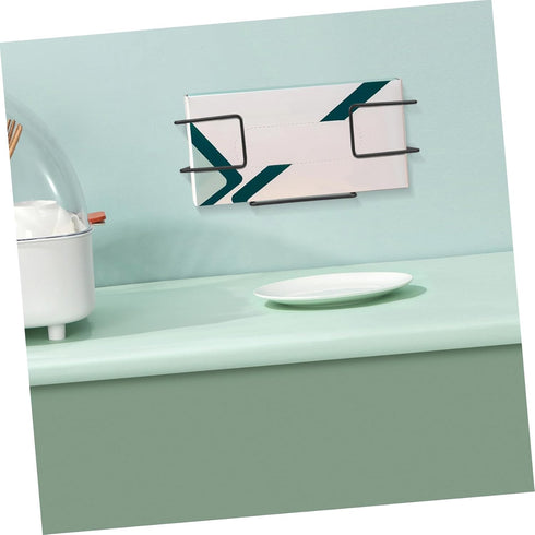 2sets 2pcs*2 ULTECHNOVO Stylish Wall-Mounted Glove Dispenser Holder for Tissue Boxes for Kitchen Workplace