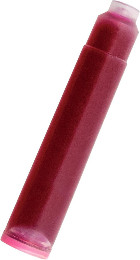 Monteverde International Size Cartridge, Pink - 6 per Pack, Fits Fountain Pens (G302PK)