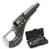 REXBETI Digital Micrometer, Professional Thickness Gauge 0.00005"/0.001 mm, Protective Case with Extra Battery