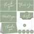Naozinebi 100 Pack Thank You Cards with Envelopes and Stickers 6x8 Inches