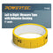 POWERTEC 4' Measuring Tape with Adhesive Backing, Peel & Stick Metal Tape for Woodworking Tools & Jigs