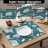 Generic 27. 6" X19. 7" Shell Conch Jellyfish Green Desk Mat Multifunctional Mouse Pad, Waterproof Office Decor Dual