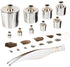 United Scientific AWB100 Wooden Analytical Weight Box - Set of 9 Weights
