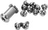 13-Piece Titanium Screw Set for Benchmade 535 Bugout, Mini Bugout 533, Bailout 537, Includes Pivot and Pocket Clip