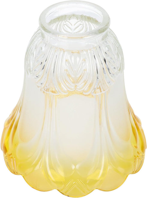 Kisangel Modern Frosted Glass Lamp Shade Ceiling Fan Light Cover Small Indoor