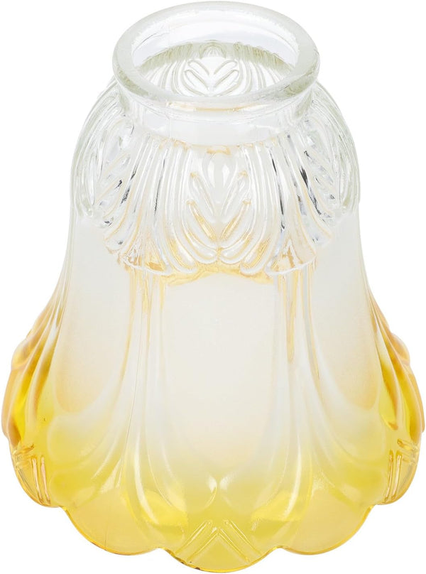Kisangel Modern Frosted Glass Lamp Shade Ceiling Fan Light Cover Small Indoor