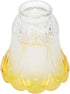 Kisangel Modern Frosted Glass Lamp Shade Ceiling Fan Light Cover Small Indoor