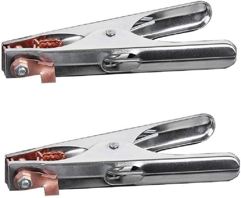 2pcs 300A/500A/800A Earth Ground Cable Clip Clamp, Welding Manual Electrode Holder