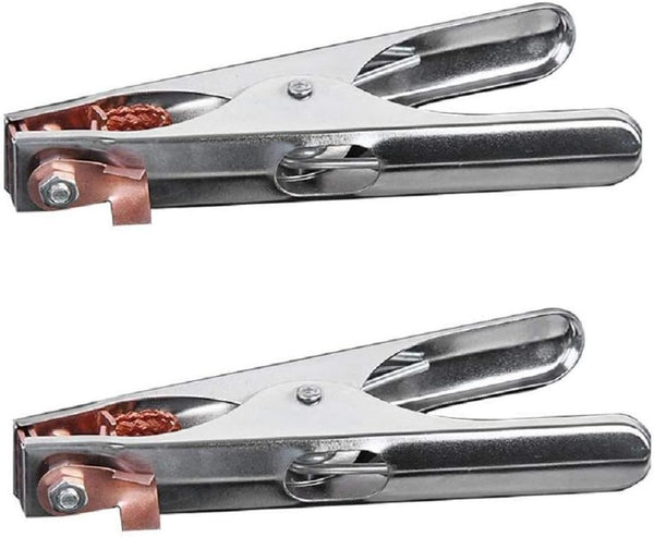 2pcs 300A/500A/800A Earth Ground Cable Clip Clamp, Welding Manual Electrode Holder