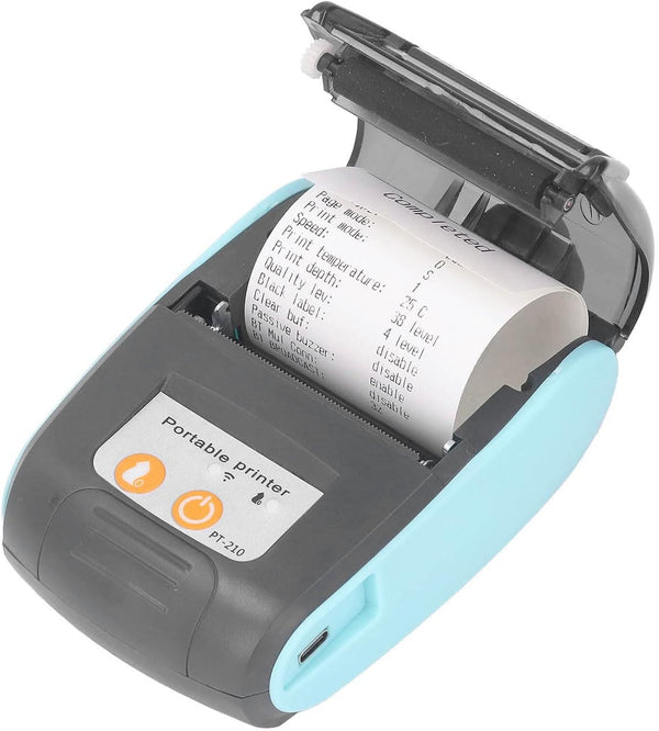 Bluetooth Receipt Thermal Printer, 58mm Mini POS Receipt Printer for Clothing Industry, Portable Receipt Printer