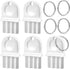 TKYZMS 5Pcs Paper Towel Dispenser Key,Toilet Paper Holder Key,Tissue Dispenser Key,Universal Dispenser Key,Perfect