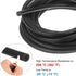 5/32"(4mm) 9/32"(7mm) 11ft(3.5 M METERXITY Silicone Tubing, ID x OD Silicone Rubber Vacuum Tube, M) High Temp Water Air