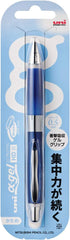Uni Alpha-Gel Shaker 0.5mm Mechanical Pencil with Firm Grip, Navy (M5619GG1P.9)