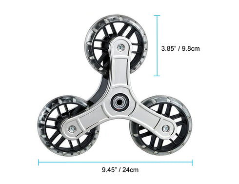 Replacement Stair Climbing Wheels for Shopping Laundry Cart, Trolley Triangle Wheels, Sold as a Pair