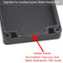Watertight Junction Box, IP67 Waterproof ABS Plastic Electronic Enclosure for DIY Electrical Project, 2Pcs
