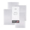 Risch Double-Sided All Clear Vinyl Menu Cover | Two-Sided 2 View Plastic