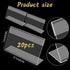 Ayuanb 20 3x5 Inch, Pcs Acrylic Sign Holder Horizontal Clear Sign Holders, L-Shape Acrylic Paper Holder, Plastic Sign