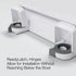 4734-RL-0 KOHLER Rutledge ReadyLatch Soft Close Elongated Toilet Seat, Quiet-Close Lid Grip-Tight Bumpers, Installation