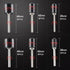 239pcs Sanding Drums Set, Rotary Tool Sanding Bits for Dremel Drill Woodworking 80grit, 240grit, 600grit