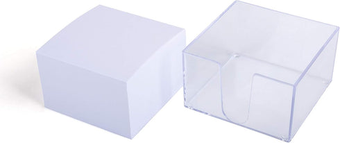 Mintra Office Memo Pads - Memo Cube (1pk, White)