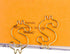 Rurili 50 Pcs Golden Dollar Sign Divided Paper Clip, Metal Bookmark for Home Office School File Organizing