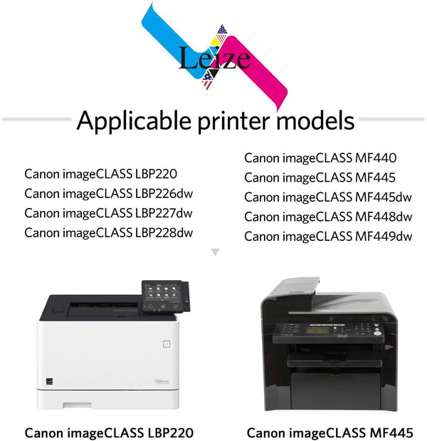 Leize Compatible 057H Toner Cartridges for Canon 057H 057, High Yield 10,000 Pages for imageCLASS MF445dw LBP226dw (1
