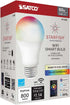S11252 9.5-Watt A19 Bulb, 2700K-5000K, 800 Satco Starfish WiFi Smart LED Color-Changing Light Works with Siri, Alexa