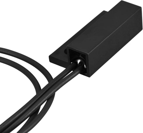 uxcell Wired Door Contact Window Sensor NC Surface Mount Magnetic Reed Switch Black (3 Pcs)