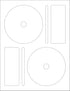 NextDayLabels Memorex CD/DVD Label, 2 Per Page (50 Labels / 25 Sheets)
