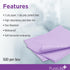 500 Pack 13" 18" 3-Ply Dental Bibs - Adult Disposable Bibs for Dentist, Tattooing - x Black - Waterproof Medical Sheets