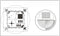 Soft Ruler Microscope Micrometer Calibration Slide, High Precision Film Point Gauge for Measurement