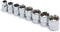 8-Piece 3/8-Inch Drive SAE Spline Socket Set Titan 15203