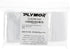 Plymor 3" x 5" Zipper Reclosable Plastic Bags, 2 Mil, Pack of 200