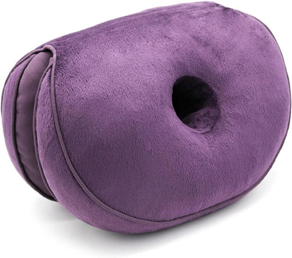 Obumi Dual Comfort Cushion Lift HIPS Up Seat Pad Cushion-Folding Pillow for Pressure