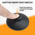 DALQUIS 4 Pcs Floor Foot Switch, Round Black Inline Foot Pedal, Floor Lamp Foot Switch for Floor Lamp On-Off Control