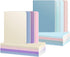 Ddaowanx 24 Pack Colorful Notebooks, Journals in Bulk, Lined Paper Sketchbooks, 72 Pages, A5 Size for Office School