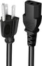 3 Prong AC Power Cable Replacement for AnkerMake M5 3D Printer, 8.2ft Power Cord Plug