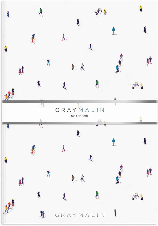 Gray Malin The Skiers A5 Notebook