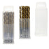Hex Shank Drill Bits Set - 10Pcs 1/4 Inch Premium HSS Titanium Impact Bits for Wood, Steel, Metal, Plastic