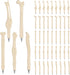 Lnrueg 50 PCS Bone Ballpoint Pens, Skeleton Finger Ballpoint Pens, Bone-shaped Pen Bulk, Novelty Nursing Pen, 0.5mm Black Ink Ballpoint Pen for Doctors, Nurses, Students, Halloween Party Favor by Lnrueg