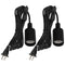 Zevnico 2 Pack Pendant Light Cord Socket, 15ft E26 Hanging Lamp Socket with