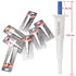ONiLAB Mini Fixed Volume Pipette, Manual Single Channel Pipettor, Laboratory Micro Pipette, 100µl Blue