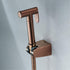 ZLOCYIVHE Set Handheld Bidet Sprayer for Toilet Cloth Diaper Sprayer Brass Rose Gold Portable Cloth Diaper Wash Shower