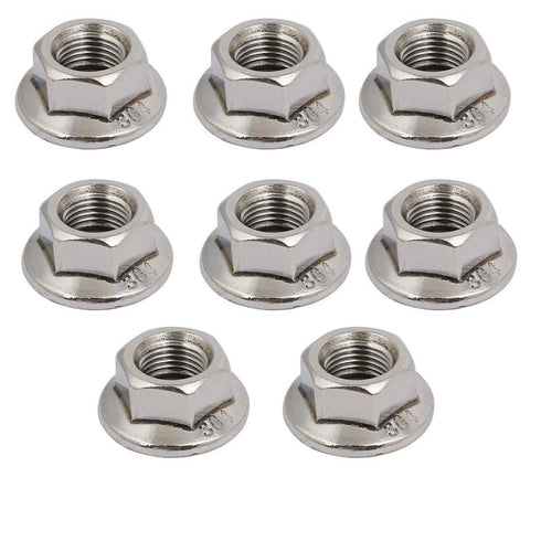 ZAQW 8 M10 x 1.25mm Pitch Metric fine Pitch 304 Stainless Steel Hexagonal